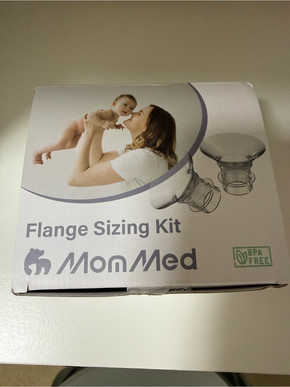 MomMed Flange Sizing Kit - White and Gray